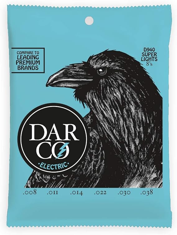 Darco Electric Strings, Super Lights .008-.038 (D940)