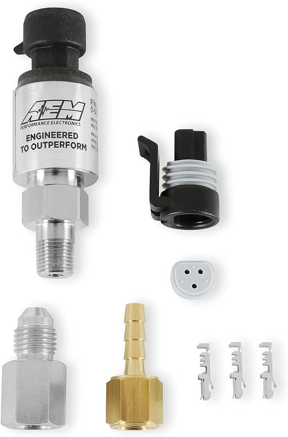 AEM 30-2130-50 Stainless Steel 50 PSIg/3.5 bar Sensor Kit