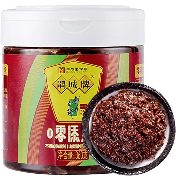 Chili Bean Paste (Doubanjiang), 12.7oz (360g) - Authentic Sichuan Fermented Bean Sauce, Essential for Mapo Tofu & Stir-fry, Stews, Rich Flavor for Home Kitchen Cook, Restaurant, No Artificial Additives