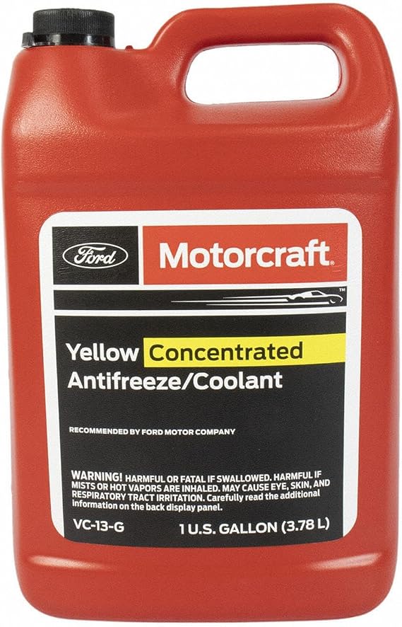 Ford Genuine Fluid VC-13-G Yellow Concentrated Antifreeze/Coolant - 1 Gallon