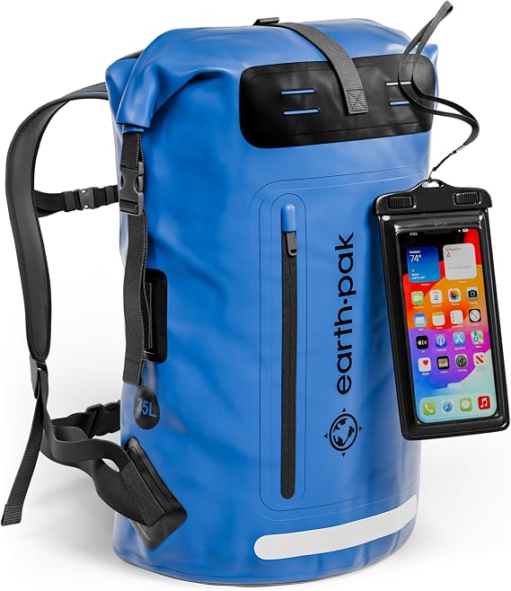 Waterproof Dry Bag Backpack 35L - Kayaking Boating Fishing Rafting Marine