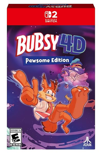 Bubsy 4D - Pawsome Edition - Nintendo Switch 2