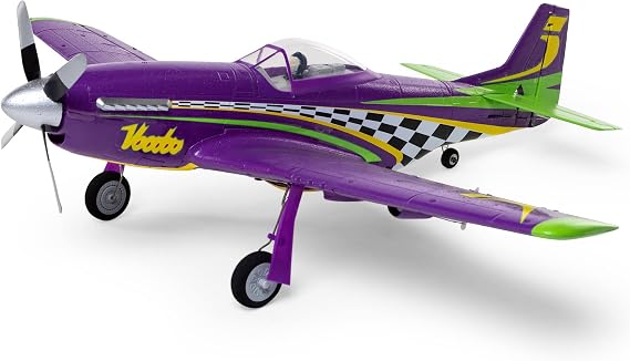 E-Flite UMX P-51D Voodoo BNF Basic with AS3X and Safe Select
