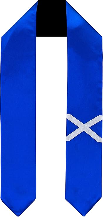 Vision Wear Scotland St Andrews Cross Flag Graduation Sash/Stole International Study Abroad