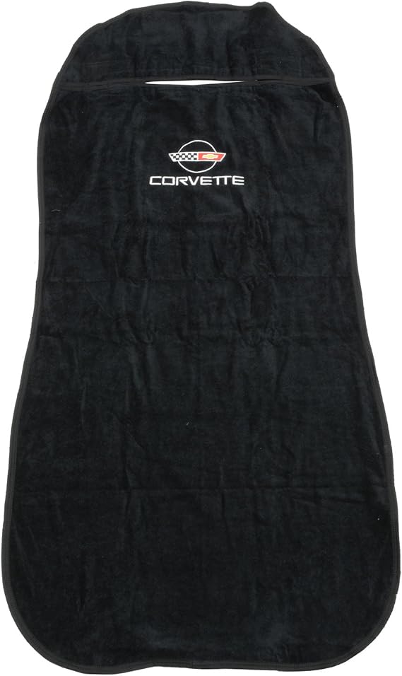 1984-1996 Corvette Seat Black Armour w/ C4 Logo