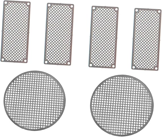 misppro 6Pcs Protective Net for 1/16 Heng Long Cheetah Panther G RC Tank 3869 3879 Model Upgrade Parts Metal Guard Set