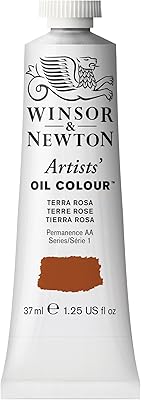 Winsor & Newton Artists Oil Color, 37ml 1.25 oz Tube, Terra Rosa