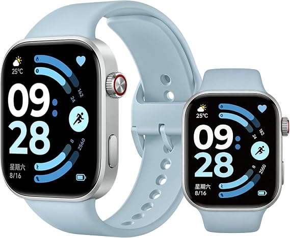 XIAOMI REDMI Watch 6 Smart Watch GPS 5ATM 24-Day Battery 2.07" AMOLED | 2.07" 2000-nit AMOLED, Up to 24-day battery, GPS + 5ATM, HR/spO2/stress/sleep tracker. Works with iOS Android