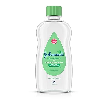 Johnsons Baby Johnson & Johnson Baby Oil, Aloe Vera & Vitamin E, Multicolor, 14 Fl Oz