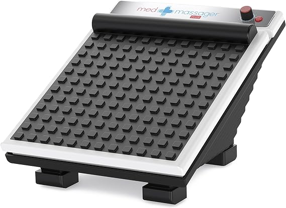MedMassager Foot Massager Plus | Deep Tissue Massage Therapy, at-Home Massager, Dual Speed, Portable & Compact, Fast Relief from Neuropathy, Improves Blood Circulation MMF07