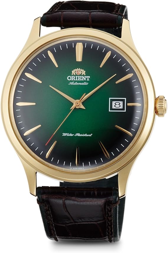 ORIENT Bambino Automatic Mechanical Watch, Self-Winding, Men's, Green, SAC08002F0