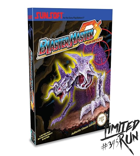 PS4 Limited Run #345: Blaster Master Zero Classic Edition