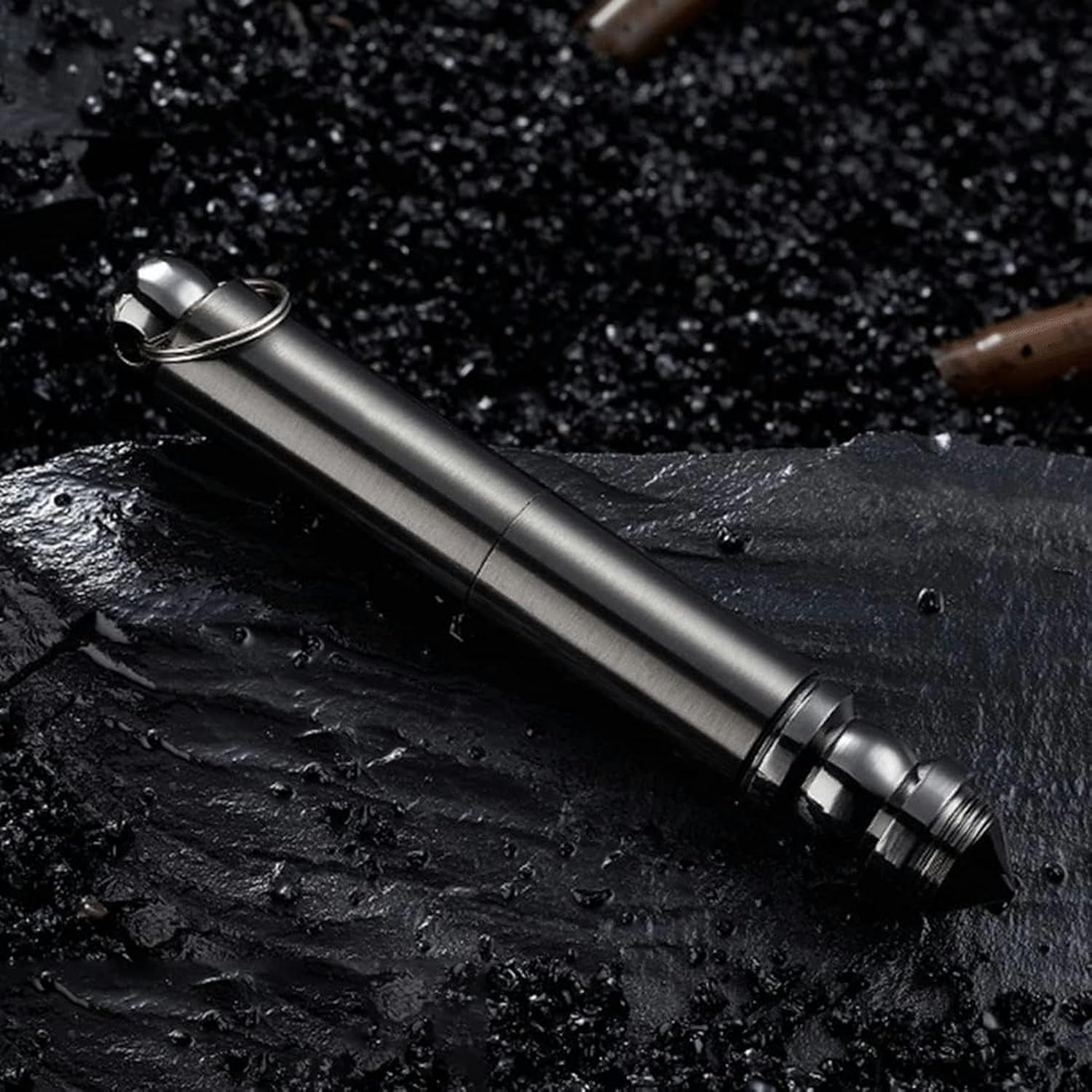 3 in 1 Permanent Match Lighter, Reusable Windproof Trench Lighter, Cool Lighter for Hiking, Camping, Fireplace, Camping, BBQ Fuel Not Included