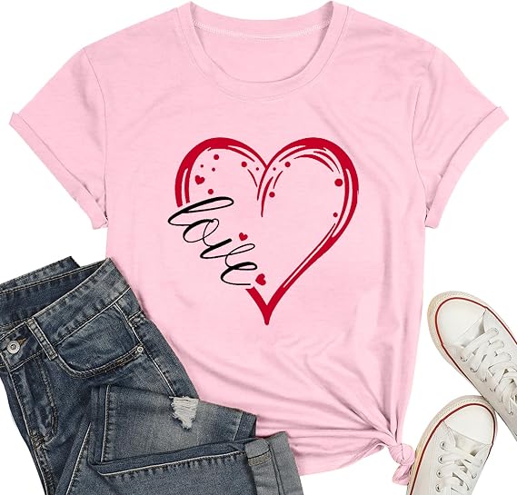Breast Cancer Survivor Butterfly Shirt for Women-Pink Ribbon Short Sleeve