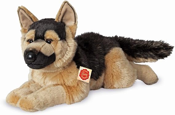Teddy Hermann 919247 German Sheperd Reclining Soft Toy 60 cm