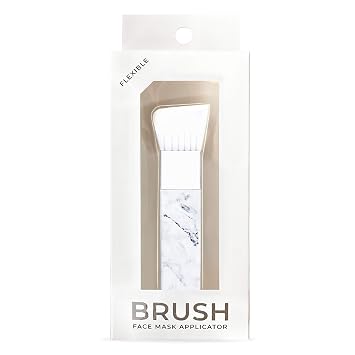 Teami Face Mask Applicator Brush - Soft Silicone Mask Beauty Tool Best for Facial Mud Mask