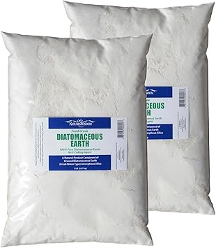 Natures Wisdom Food Grade Diatomaceous Earth 10 lb (Two 5 lb. Bags in a Box)