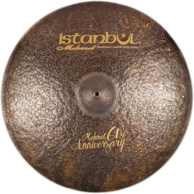 Istanbul Mehmet Cymbals Signature Series MT-AN-VR20 20-Inch 61st Anniversary Vintage Ride Cymbal
