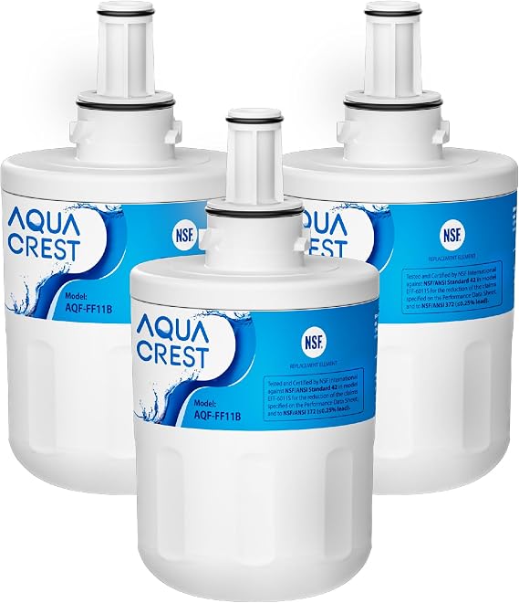 AQUA CREST Water Filter Replacement for Samsung DA29-00003G, 3 Pack
