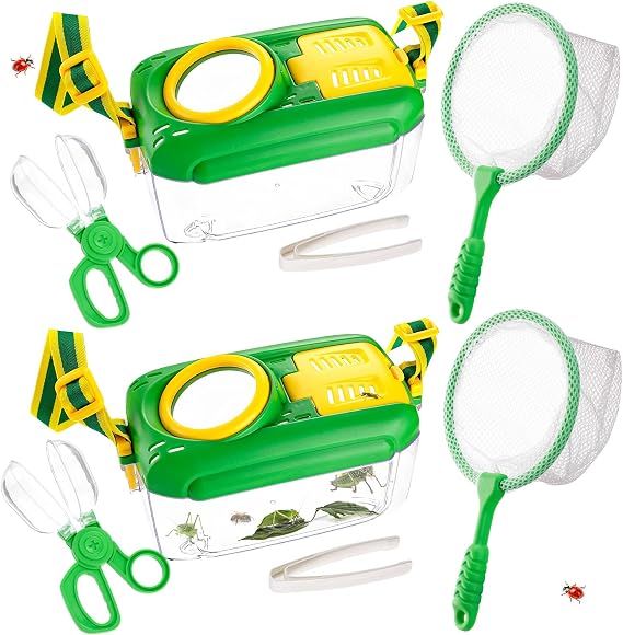 Biggun 2 Set Bug Catcher for Kids Ages 3-10 Explorer Toys Birthday Gift
