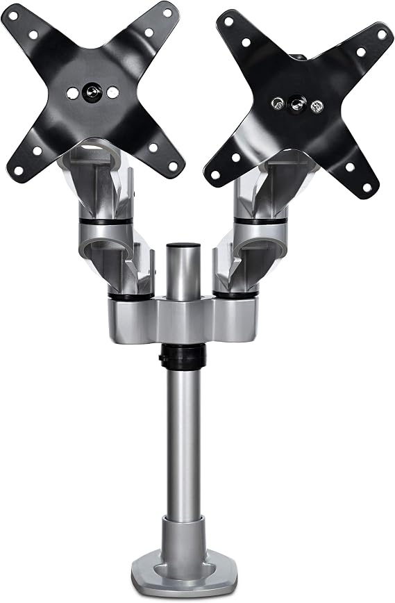 StarTech Desk Mount up to 27in, 17.6lb/8kg, Articulating, VESA (ARMDUALPS)
