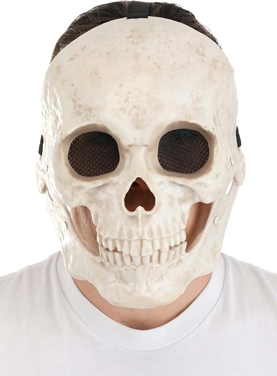 Fun Costumes Shining Skull Mouth Mover Mask Standard