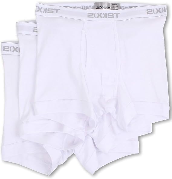 2(X)IST Men's 3-Pack Essential Boxer Briefs