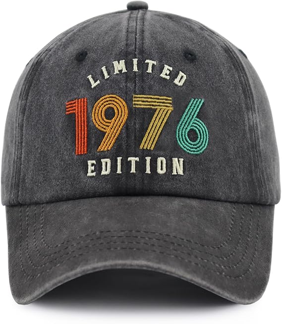 42th 43th 44th 45th 46th 47th 48th 49th 50th 51th Hats Birthday Gifts for Men Women