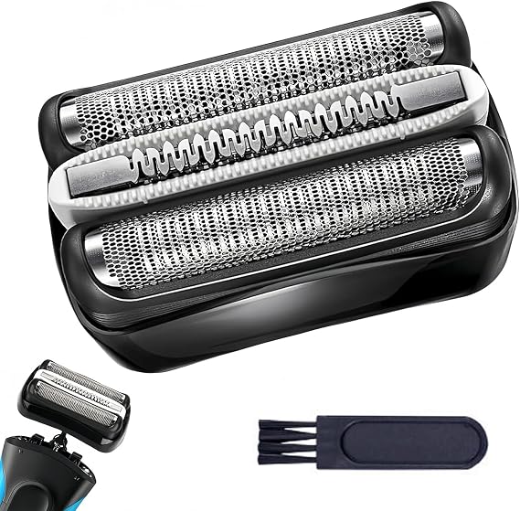 Braun Series 3 Replacement Head, Braun Shaver Head, Braun Replacement Heads, for 3040s, 3010s, 310s, 3000s, 3050cc, 3080s, 390cc, Compatible with Braun Series 3 Electric Shaver Replacement Head, Bla