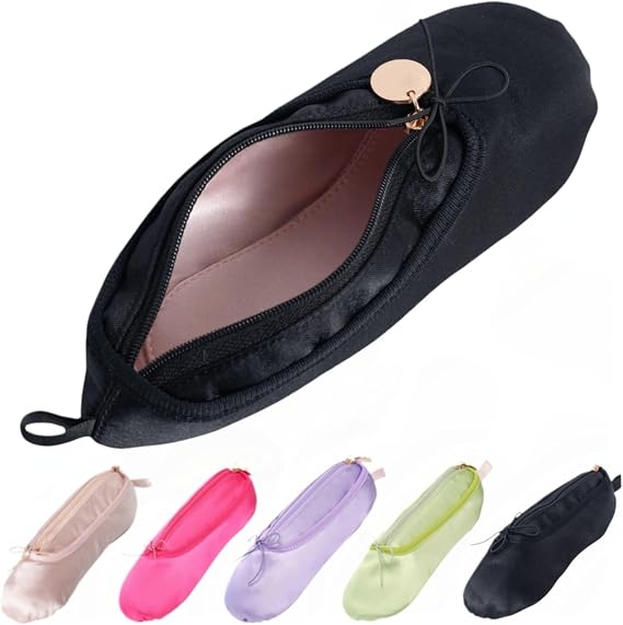 Ballet Pointe Shoe Makeup Bag Dance Recital Gifts for Girls