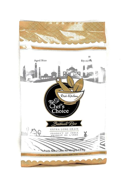 Desi Kitchen Extra Long Basmati Rice (Chef Choice) By Rani Foods Inc 2lb (32oz)