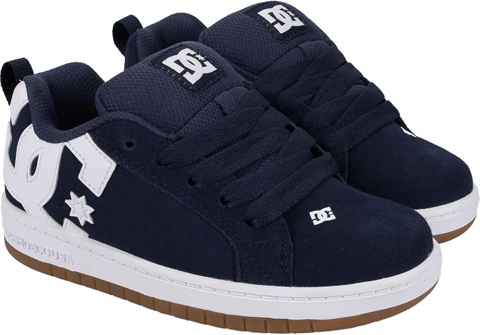 DC Shoes Court Graffik - Leather Shoes for Kids