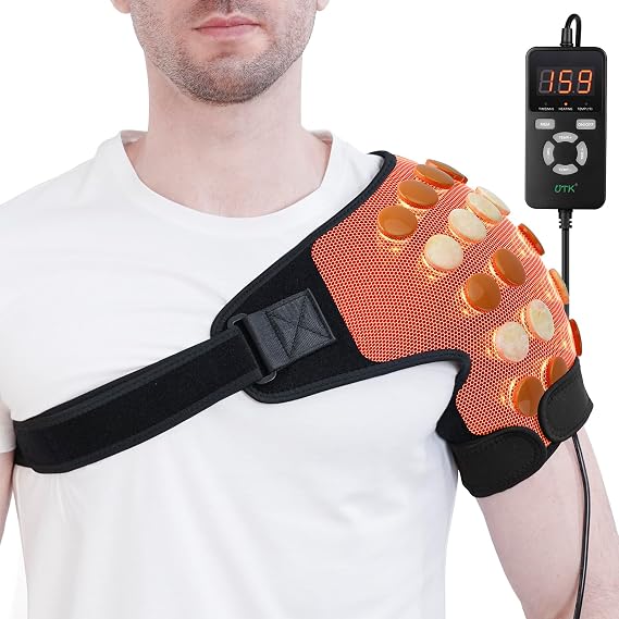 UTK Far Infrared Shoulder Heating Pad for Rotator Cuff Pain Relief