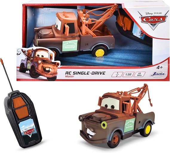 Jada Toys 203081009 Cars Ratchet, 1:32 ölçekli, 27 MHz, menzil 10 m, ileri ve geri eğri fonksiyonu, 14 cm, +4 yaş