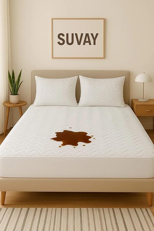 Kapitone Sıvı Geçirmez Tek Kişilik Alez 90x190