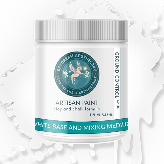 Daydream Apothecary Chalk Style Paint, Matte White, 8oz