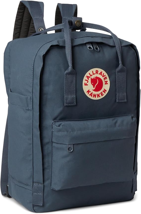 Fjallraven Kanken Laptop 15 Backpack - Padded Laptop Sleeve, Durable Vinylon Fabric - School, Travel