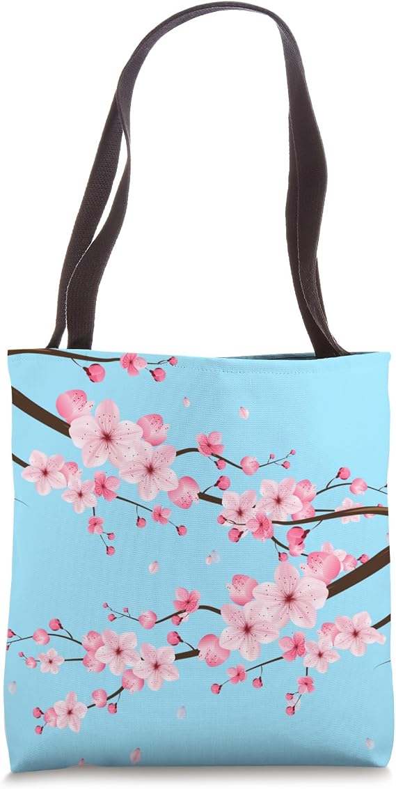 Cherry Blossoms Sakura Tote Bag