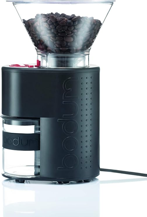 Bodum BISTRO Electric burr coffee grinder 10903-01UK-3, black