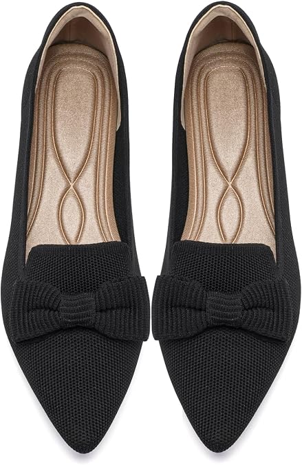 Flats for Women Pointed Toe for Work Office