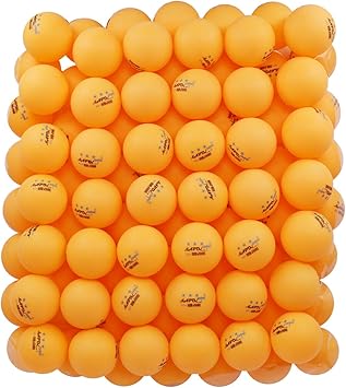 MAPOL 100 Counts 3-Star Orange Practice Ping Pong Balls Advanced Table Tennis Balls