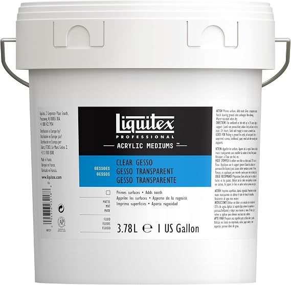 Basics Clear Gesso Surface Prep Pail