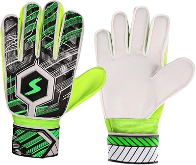 Colaxi Goalkeeper Gloves Goalkeeping Gloves Thickened Hand Protection Latex Strong Grips Training Gloves Soccer Goalie Gloves Kids