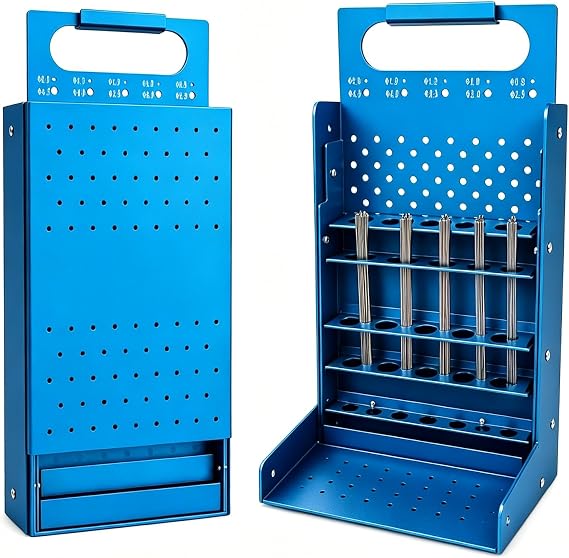 100pcs Kirschner Pin Container K-Wire Sterilization Rack Box