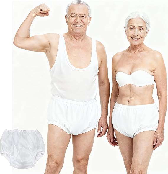 Waterproof Pull-On Unisex Incontinence Cover Pant. Leakproof-Washable - No Heat, Wear with Diaper, Guard Or Pad, Kleinert's