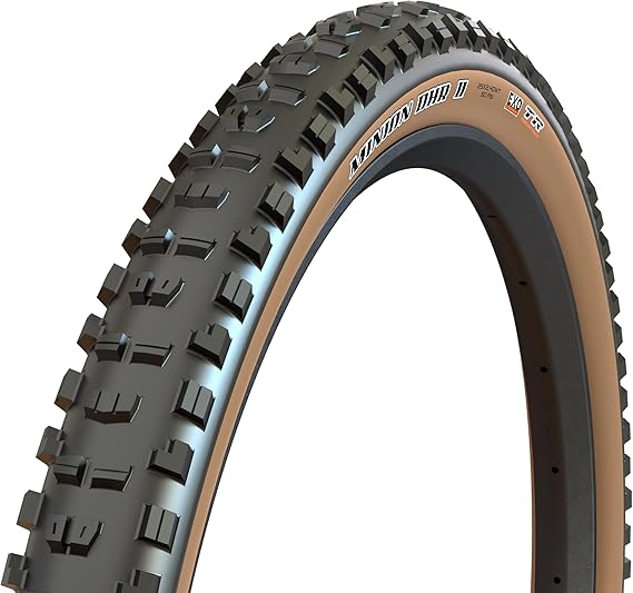 Maxxis Minion DHR II | Dual Compound | Mountain Bike Tire | Dual Compound Tread, EXO Casing, Tubeless Ready, Rear-Specific Traction