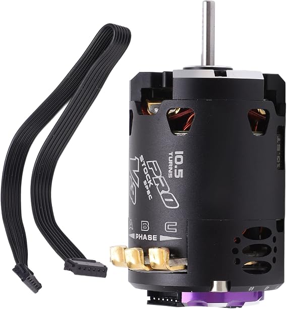 540 V3 10.5T Sensored Brushless Motor RC Car Motor for 1/10 1/12 RC Off Road Drift Car High Power Brushless Motor RC Off Road Drift Car Motor Sensored Brushless Motor