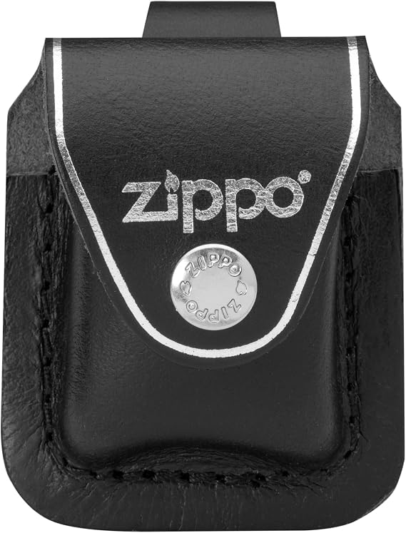Zippo Lighter Pouch with Loop, Black