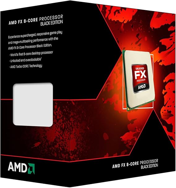 AMD Black Edition FX-8300 Vishera 8-Core Socket AM3-Plus 95W FD8300WMHKBOX Desktop Processor