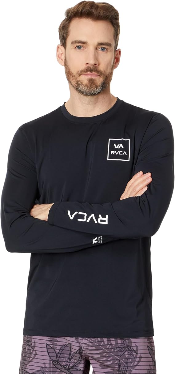 RVCA Men's Long Sleeve Surf Shirt